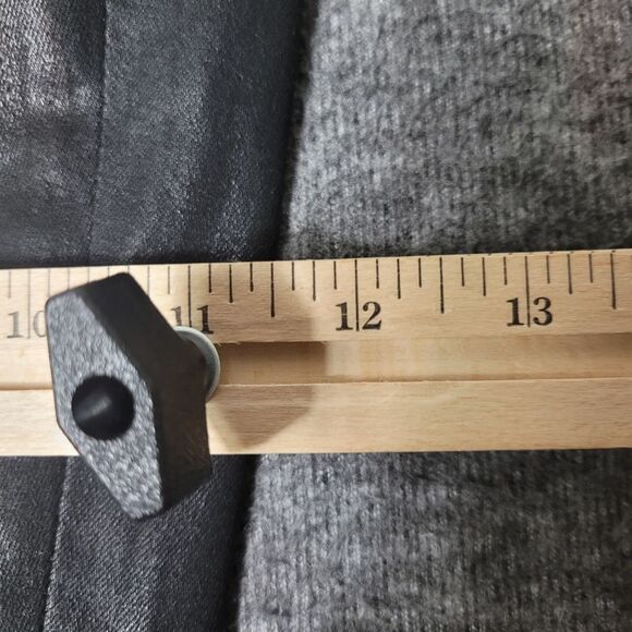 Good American Women's Coated Black Jeans Size 22×29 Skinny Ankle Leg New - Picture 13 of 14